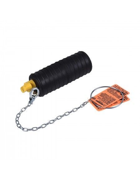Obturador Neumático 3" Con Bypass De 3/4" Hembra Con Rango De Uso (mm) : 67-83