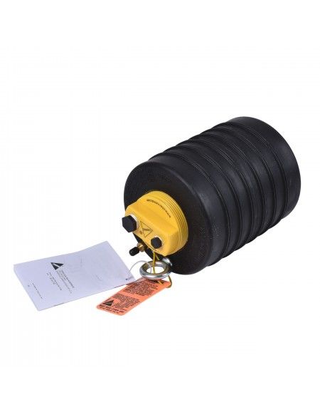 Obturador Neumático 8" Con Bypass De 3" Hembra Con Rango De Uso (mm) : 178-210