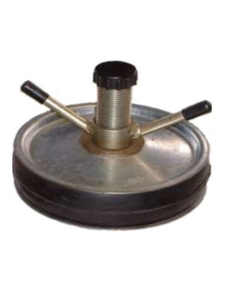 Tapón Obturador Mecánico Acero 13" - 325mm Con Bypass 1" Con Rango De Uso (mm) : 320-340