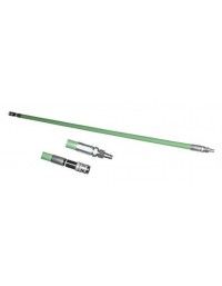 Varilla de inflado 2,0m Flexible (Verde)con acople de seguridad NW 7.2. Diam. 20mm